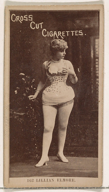 :Card Number 162 Lillian Elmore from the Actors and Actresse-16x12"(A3) Poster