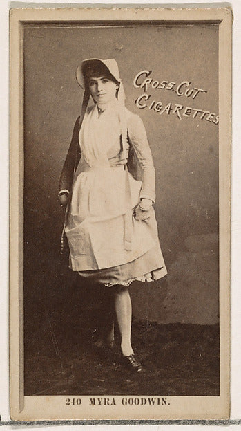 :Card Number 240 Myra Goodwin from the Actors and Actresses -16x12"(A3) Poster