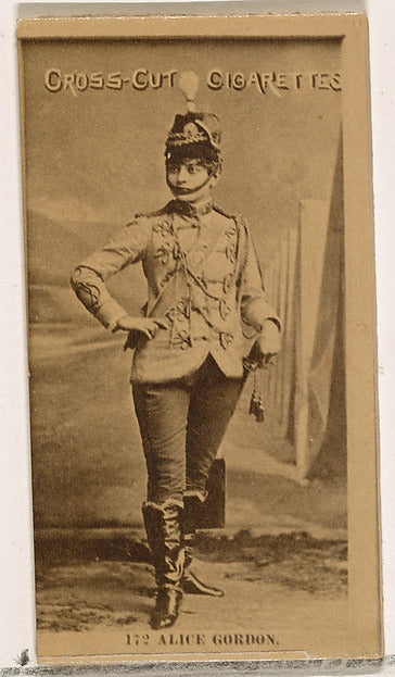 :Card Number 172 Alice Gordon from the Actors and Actresses -16x12"(A3) Poster