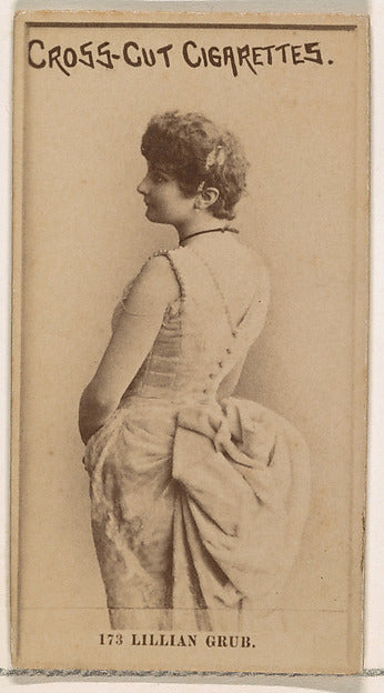 :Card Number 173 Lillian Grubb from the Actors and Actresses-16x12"(A3) Poster