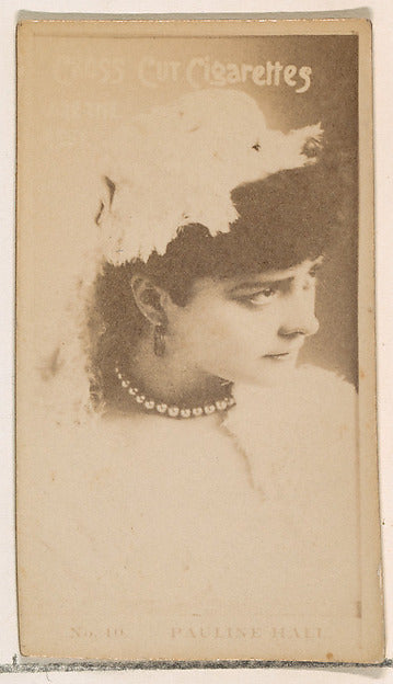 :Card Number 10 Pauline Hall from the Actors and Actresses s-16x12"(A3) Poster