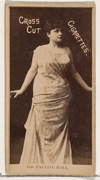 :Card Number 110 Pauline Hall from the Actors and Actresses -16x12"(A3) Poster