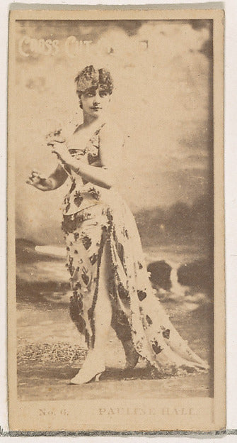 :Card Number 6 Pauline Hall from the Actors and Actresses se-16x12"(A3) Poster