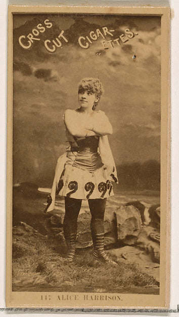 :Card Number 147 Alice Harrison from the Actors and Actresse-16x12"(A3) Poster