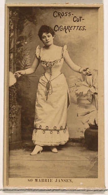 :Card Number 80 Marie Jansen from the Actors and Actresses s-16x12"(A3) Poster