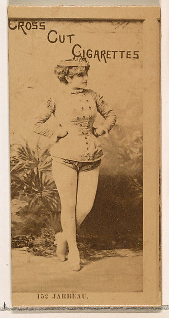 :Card Number 152 Miss Jarbeau from the Actors and Actresses -16x12"(A3) Poster