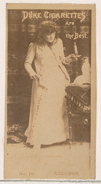 :Card Number 16 Edith Kingdon from the Actors and Actresses -16x12"(A3) Poster