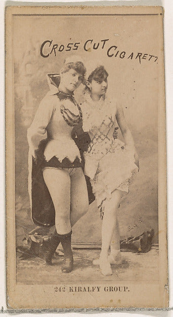 :Card Number 242 Kiralfy Group from the Actors and Actresses-16x12"(A3) Poster