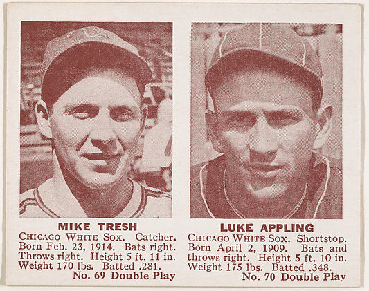 :Mike Tresh Luke Appling-16x12"(A3) Poster