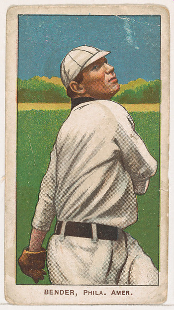 :Chief Bender Philadelphia from Coupon Cigarettes Baseball I-16x12"(A3) Poster