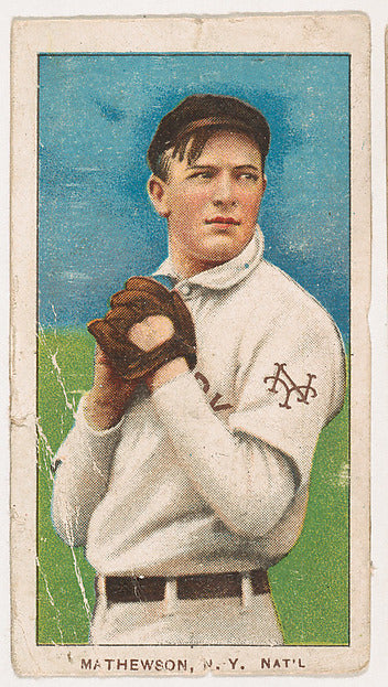 :Christy Mathewson New York from Coupon Cigarettes Baseball -16x12"(A3) Poster