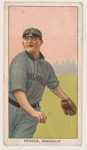 :Hub Perdue Nashville from Coupon Cigarettes Baseball Issue -16x12"(A3) Poster