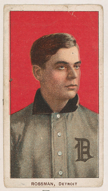 :Claude Rossman Detroit from Coupon Cigarettes Baseball Issu-16x12"(A3) Poster