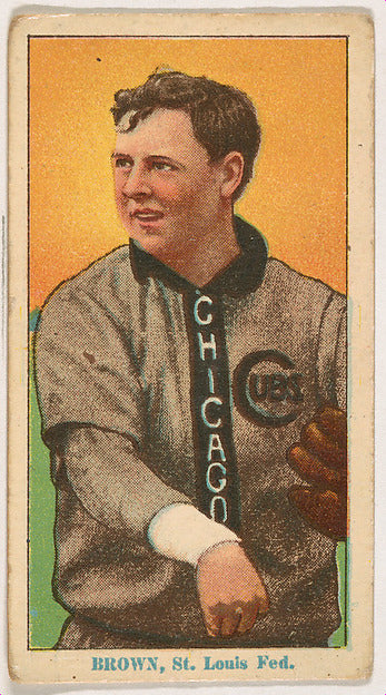 :Mordecai Brown St. Louis from Coupon Cigarettes Baseball Is-16x12"(A3) Poster