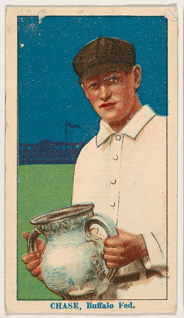 :Hal Chase Buffalo from Coupon Cigarettes Baseball Issue 191-16x12"(A3) Poster