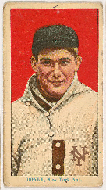 :Larry Doyle New York from Coupon Cigarettes Baseball Issue -16x12"(A3) Poster