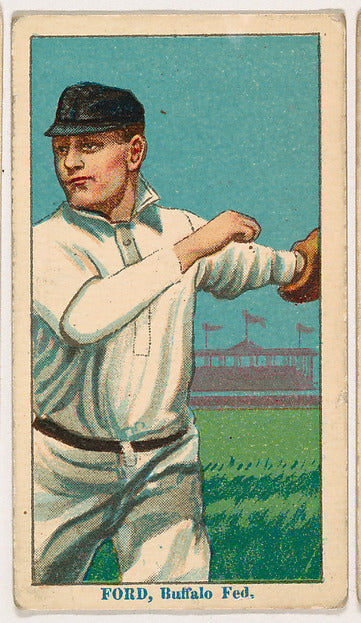 :Russ Ford Buffalo from Coupon Cigarettes Baseball Issue 191-16x12"(A3) Poster