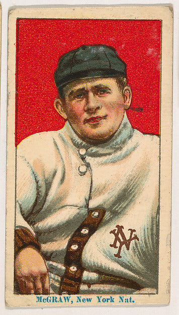 :John McGraw New York from Coupon Cigarettes Baseball Issue -16x12"(A3) Poster