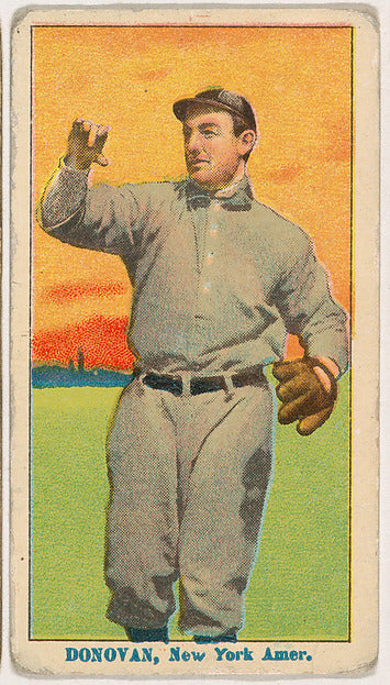 :"Wild' Bill Donovan New York from Coupon Cigarettes Basebal-16x12"(A3) Poster