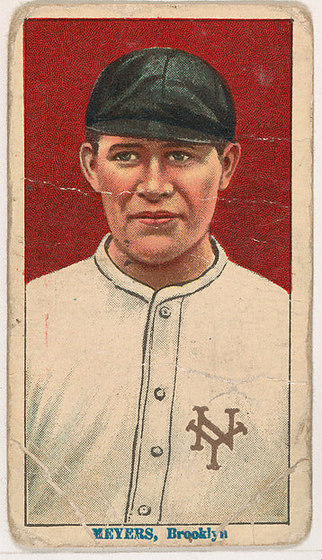 :Chief Meyers Brooklyn from Coupon Cigarettes Baseball Issue-16x12"(A3) Poster