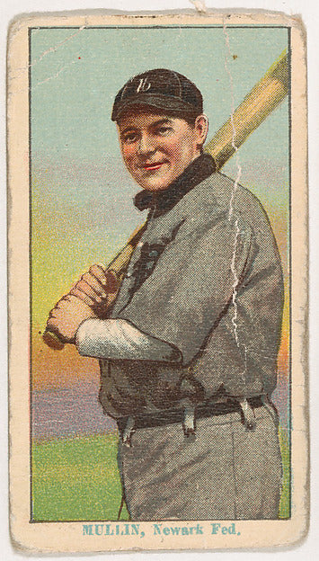 :George Mullin Newark from Coupon Cigarettes Baseball Issue -16x12"(A3) Poster