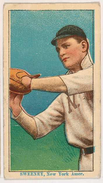 :Jeff Sweeney New York from Coupon Cigarettes Baseball Issue-16x12"(A3) Poster