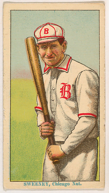 :Bill Sweeney Chicago from Coupon Cigarettes Baseball Issue -16x12"(A3) Poster