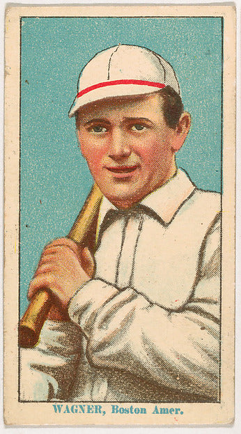 :Heinie Wagner Boston from Coupon Cigarettes Baseball Issue -16x12"(A3) Poster