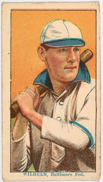 :Kaiser Wilhelm Baltimore from Coupon Cigarettes Baseball Is-16x12"(A3) Poster