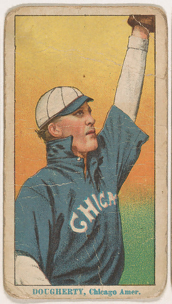 :Patsy Dougherty Chicago from Red Cross Tobacco Baseball Ser-16x12"(A3) Poster