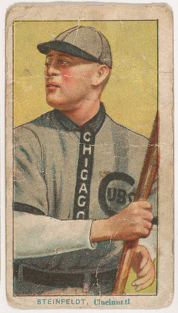 :Harry Steinfeldt Cincinnati from Red Cross Tobacco Baseball-16x12"(A3) Poster