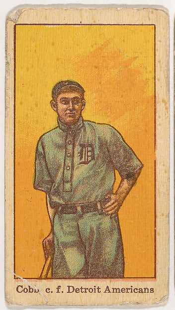 :Ty Coob Detroit from Kotton Tobacco Baseball Series 1911-19-16x12"(A3) Poster