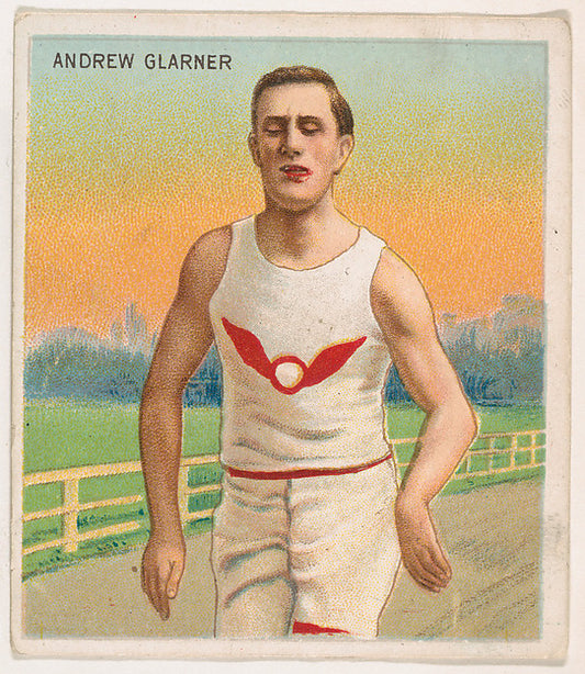 :Andrew Glarner Track and Field from Mecca & Hassan Champion-16x12"(A3) Poster