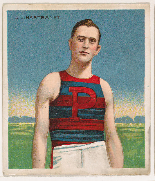:J. L. Hartranft Track and Field from Mecca & Hassan Champio-16x12"(A3) Poster
