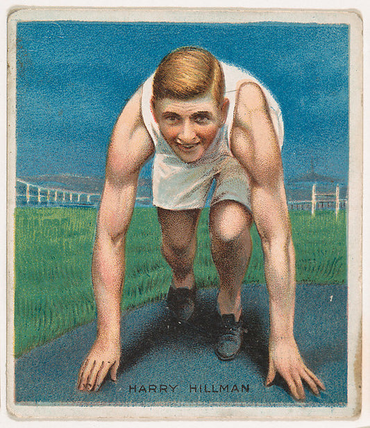 :Harry Hillman Track and Field from Mecca & Hassan Champion -16x12"(A3) Poster