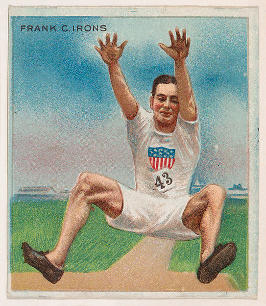 :Frank C. Irons Track and Field from Mecca & Hassan Champion-16x12"(A3) Poster