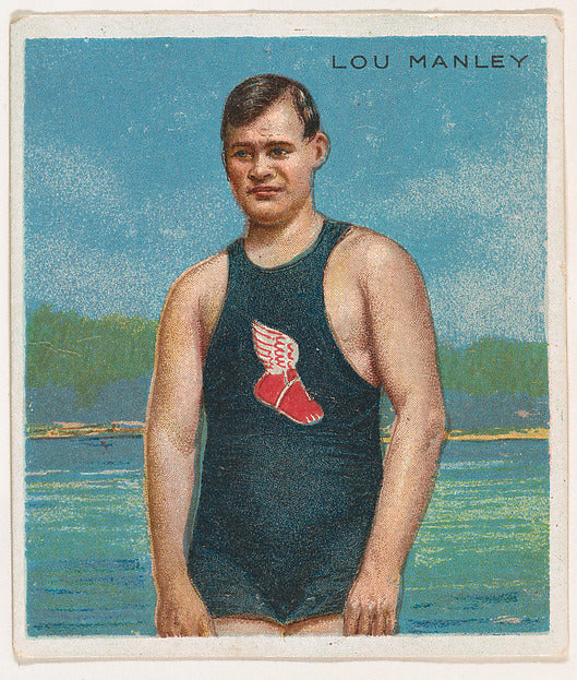 :Lou Manley Track and Field from Mecca & Hassan Champion Ath-16x12"(A3) Poster