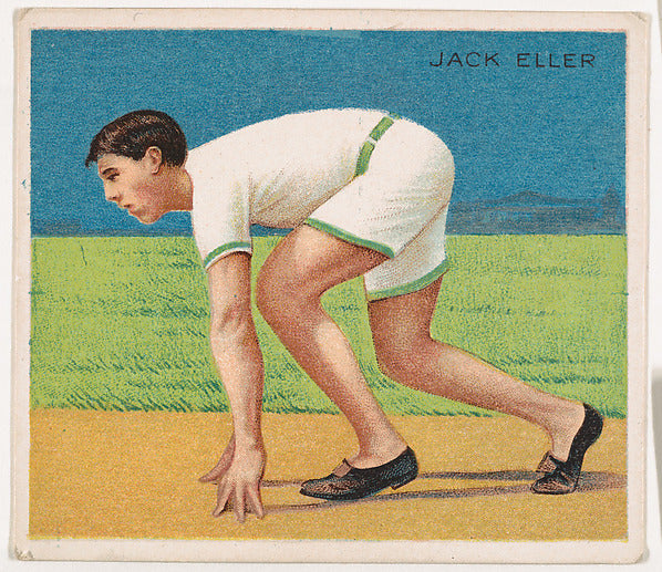:Jack Eller Track and Field from Mecca & Hassan Champion Ath-16x12"(A3) Poster