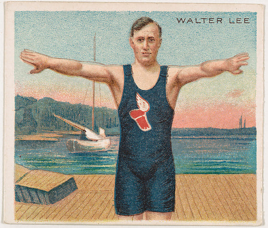 :Walter Lee Track and Field from Mecca & Hassan Champion Ath-16x12"(A3) Poster