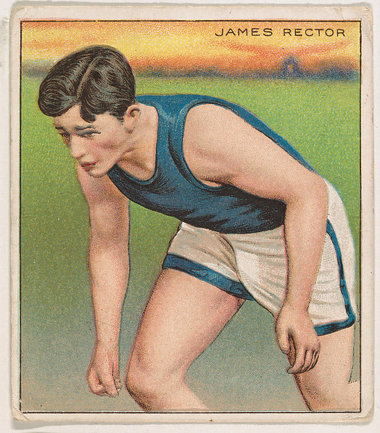 :James Rector Track and Field from Mecca & Hassan Champion A-16x12"(A3) Poster