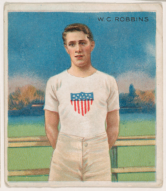 :W. C. Robbins Track and Field from Mecca & Hassan Champion -16x12"(A3) Poster