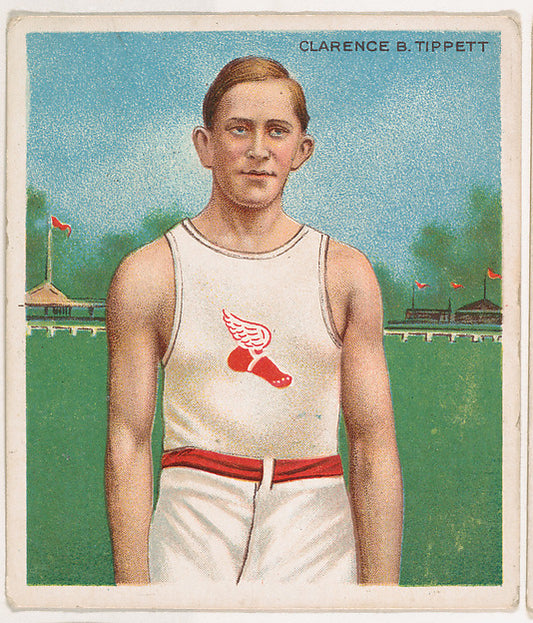 :Clarence Tippett Track and Field from Mecca & Hassan Champi-16x12"(A3) Poster