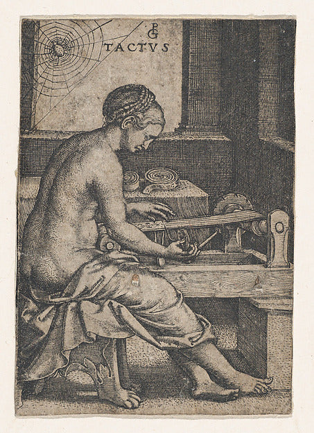 Georg Pencz:Touch  from The Five Senses -16x12"(A3) Poster