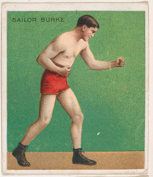 :Sailor Burke Boxing from Mecca & Hassan Champion Athlete an-16x12"(A3) Poster