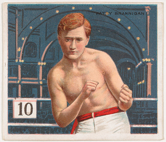:Patsy Brannigan Boxing from Mecca & Hassan Champion Athlete-16x12"(A3) Poster