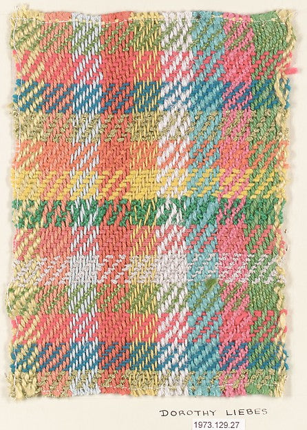 :Textile sample c1940–42-16x12"(A3) Poster