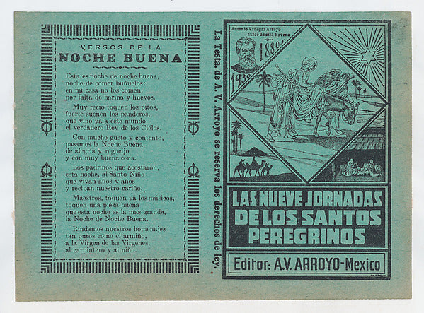 José Guadalupe Posada:Cover for 'Las Nueves Jornadas de los -16x12"(A3) Poster
