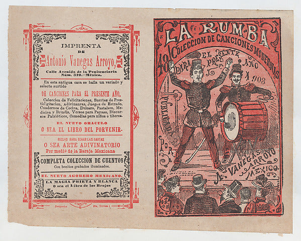 José Guadalupe Posada:Cover for 'La Rumba: Coleccion de Canc-16x12"(A3) Poster