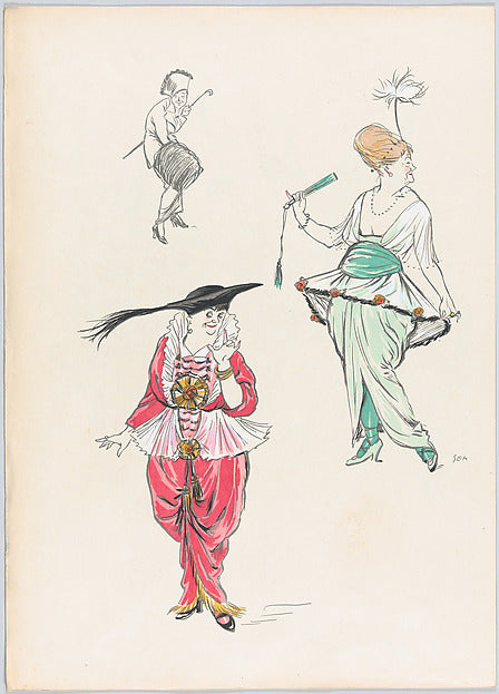 :Le Vrai et le Faux Chic Musée des Erreurs Page 10 1914-16x12"(A3) Poster