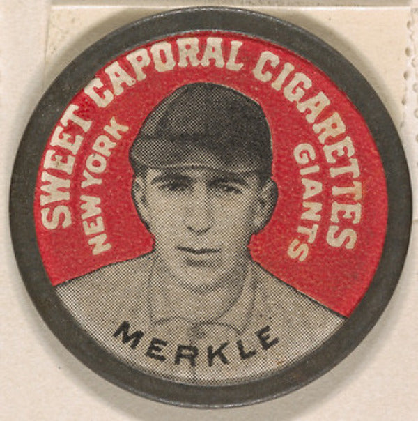 :Merkle New York Giants  from the Domino Discs series  issue-16x12"(A3) Poster